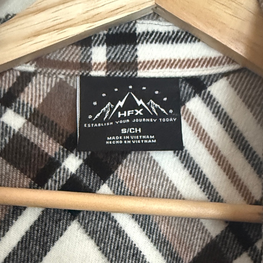 Plaid Button-Up Jacket - Picture 2 of 5